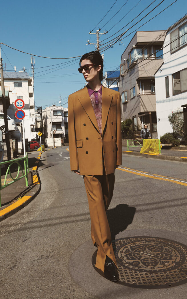 Hair stylist EMORI MIHO / HIGHSNOBIETY JAPAN ISSUE14++