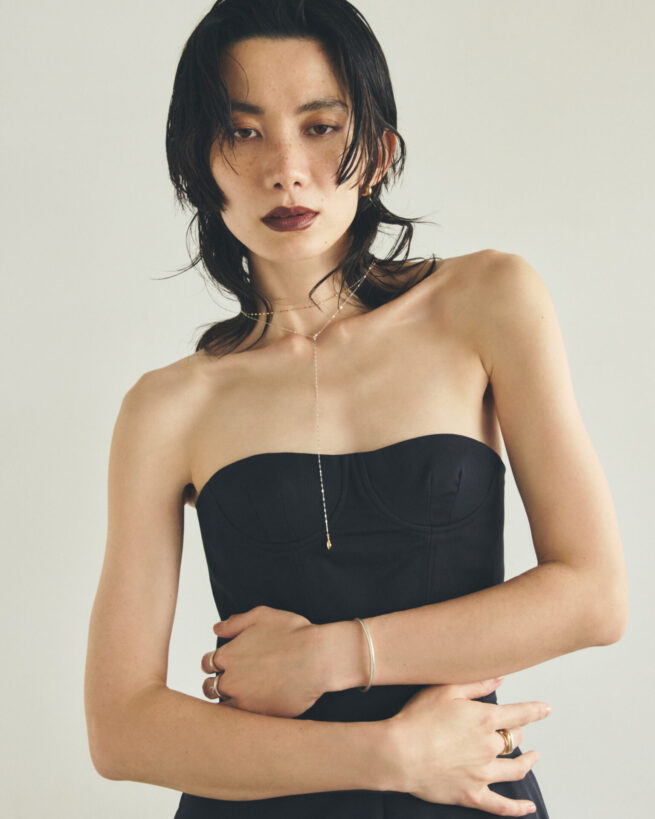 Photographer 堤智世 Stylist 讃井理絵子 / TEN. 2025 New Collection”GARNISH”