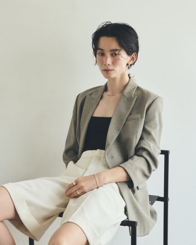 Photographer 堤智世 Stylist 讃井理絵子 / TEN. 2025 New Collection”GARNISH”