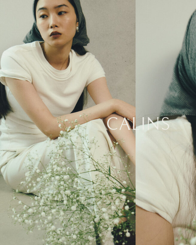 Photographer 堤智世 Stylist 讃井理絵子 / CALINS Debut Collection(casting by ende)