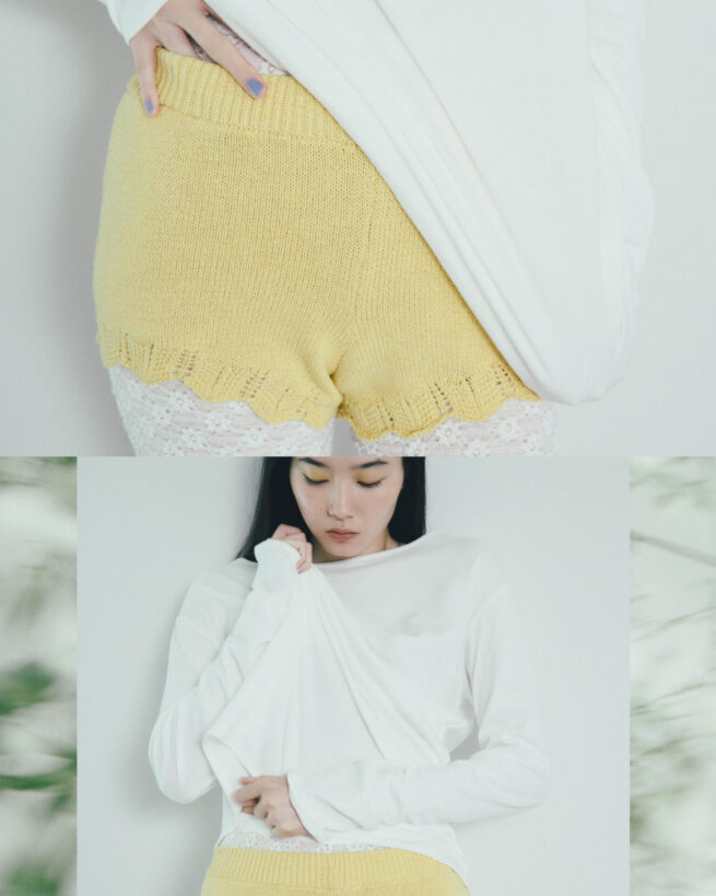 Photographer 堤智世 Stylist 讃井理絵子 / CALINS Debut Collection(casting by ende)