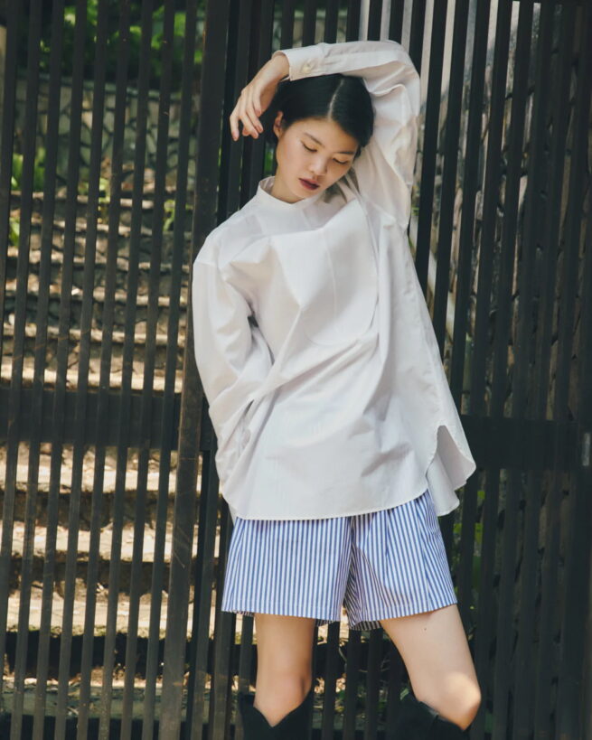 Photographer 堤智世 / KIN / OSHIMA REI LOOK