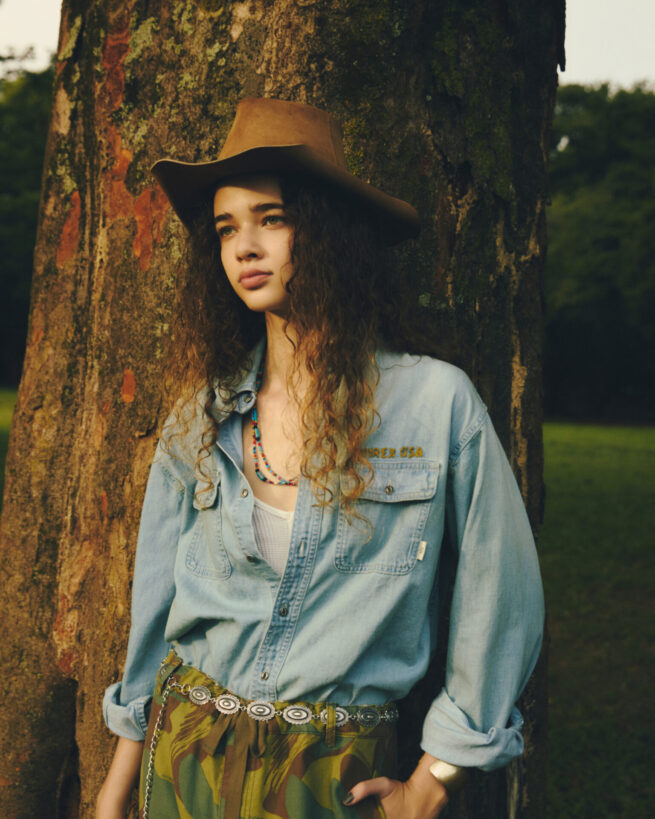 Photographer 堤智世 / AVIREX WOMAN SNS LOOK