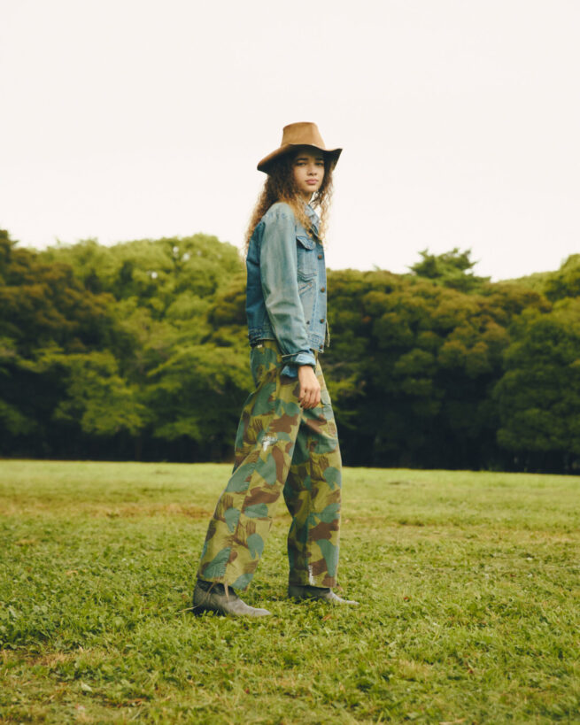 Photographer 堤智世 / AVIREX WOMAN SNS LOOK