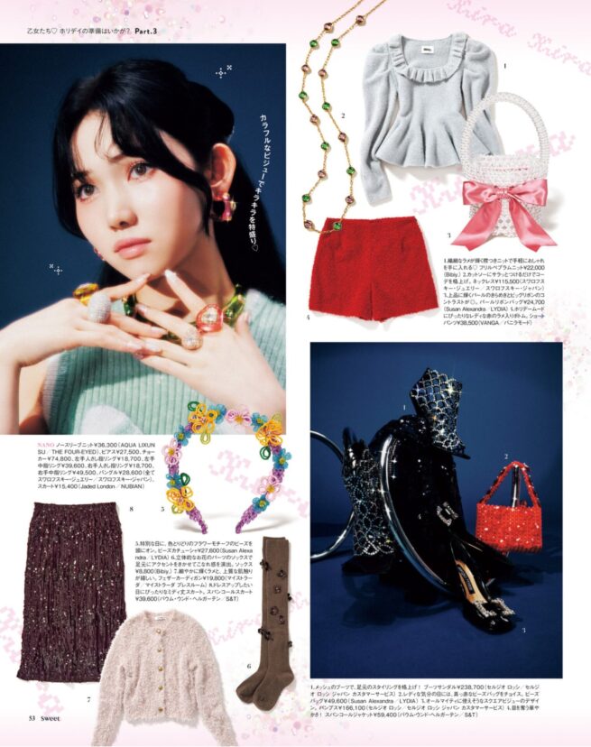 Stylist 中野ゆりか / sweet December 2025