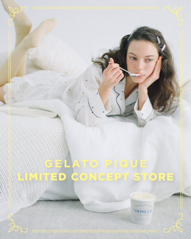 gelato pique 2026 SPRING COLLECTION