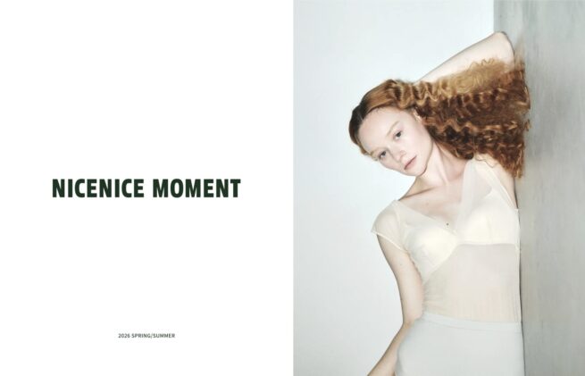 NICENICE MOMENT 2026 SPRING/SUMMER LOOK