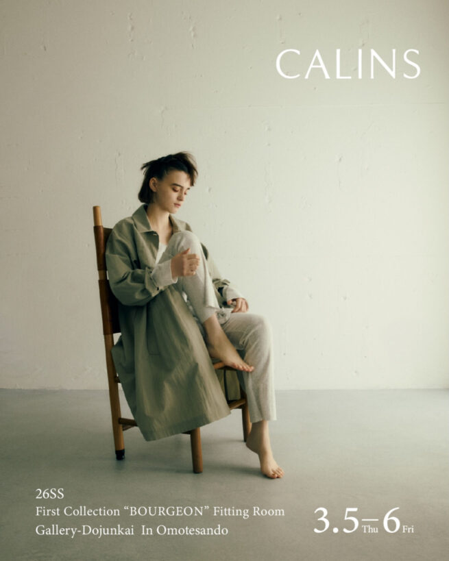 CALINS First Collection “BOURGEON”
