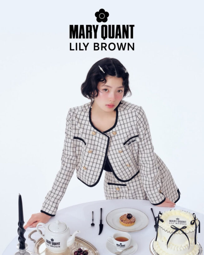 LILY BROWN × MARY QUANT