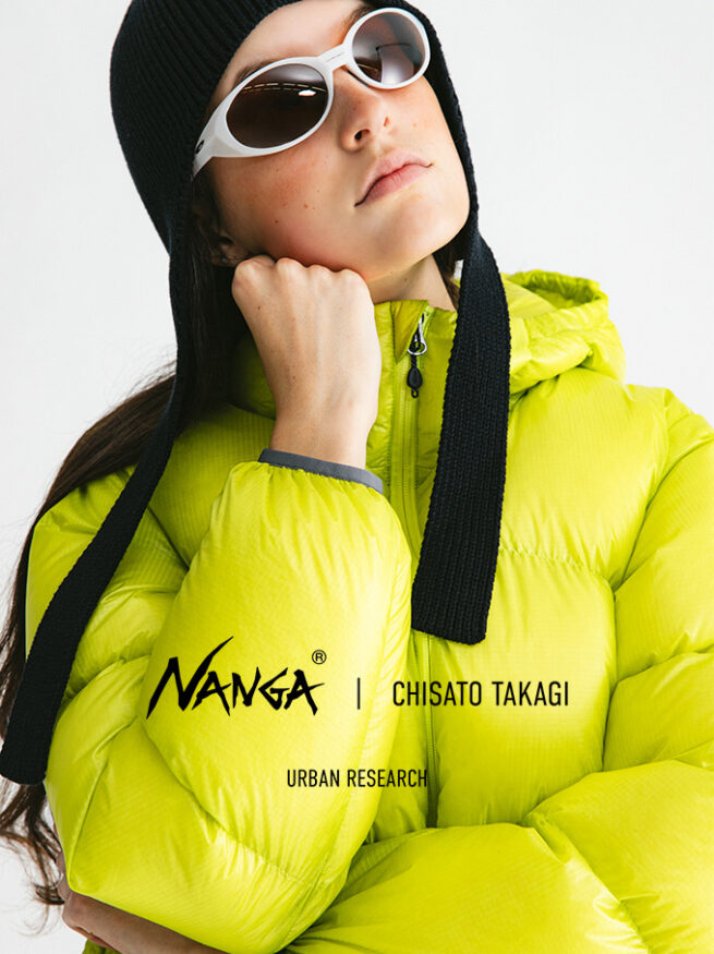 NANGA×高木千智×URBAN RESEARCH Collaboration