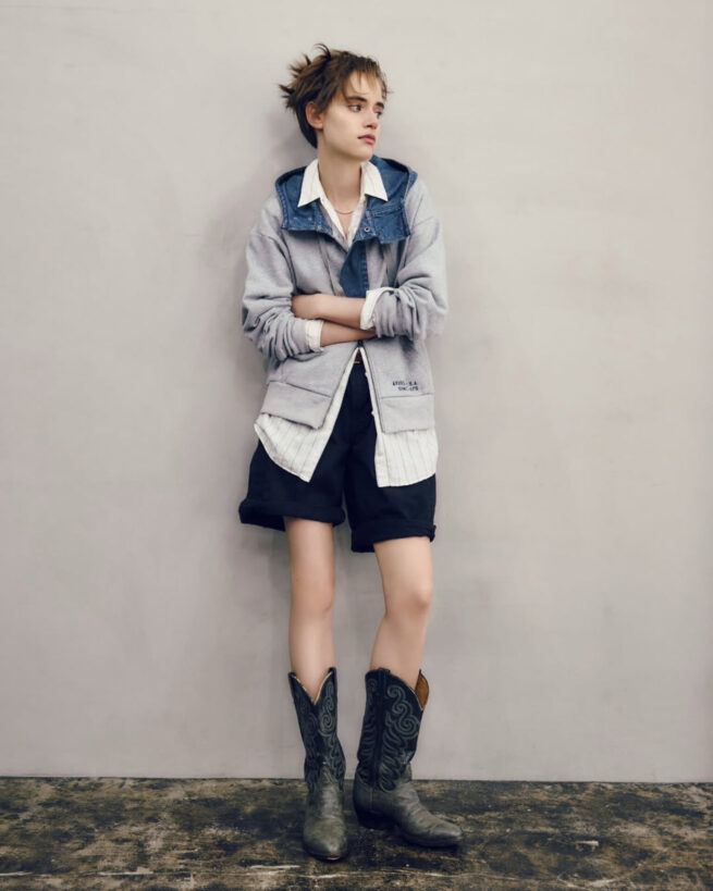 AVIREX WOMAN SNS LOOK